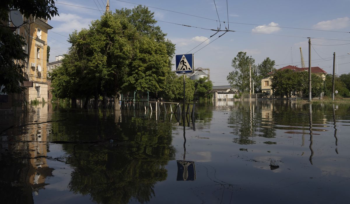 NextImg:Ukraine and Russia trade blame for massive dam collapse