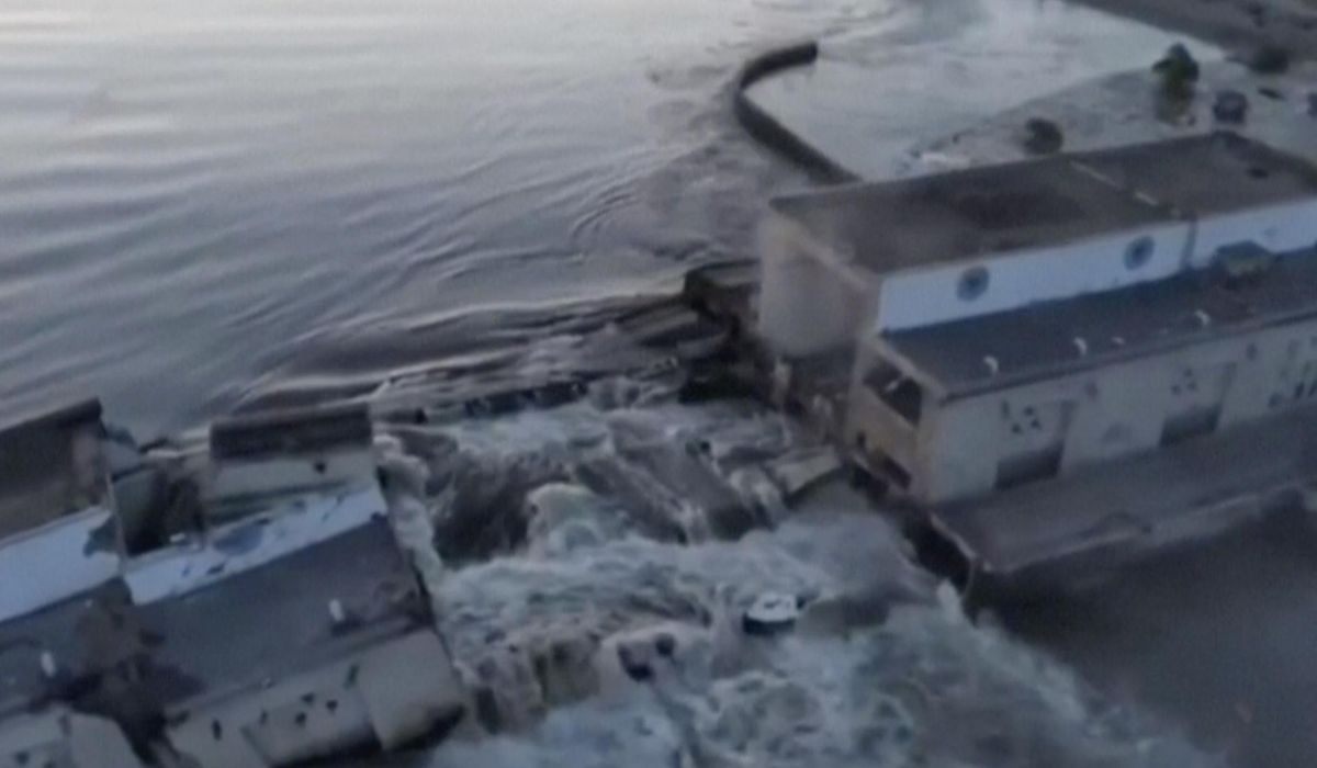NextImg:Ukrainian dam breach: What is happening and what’s at stake