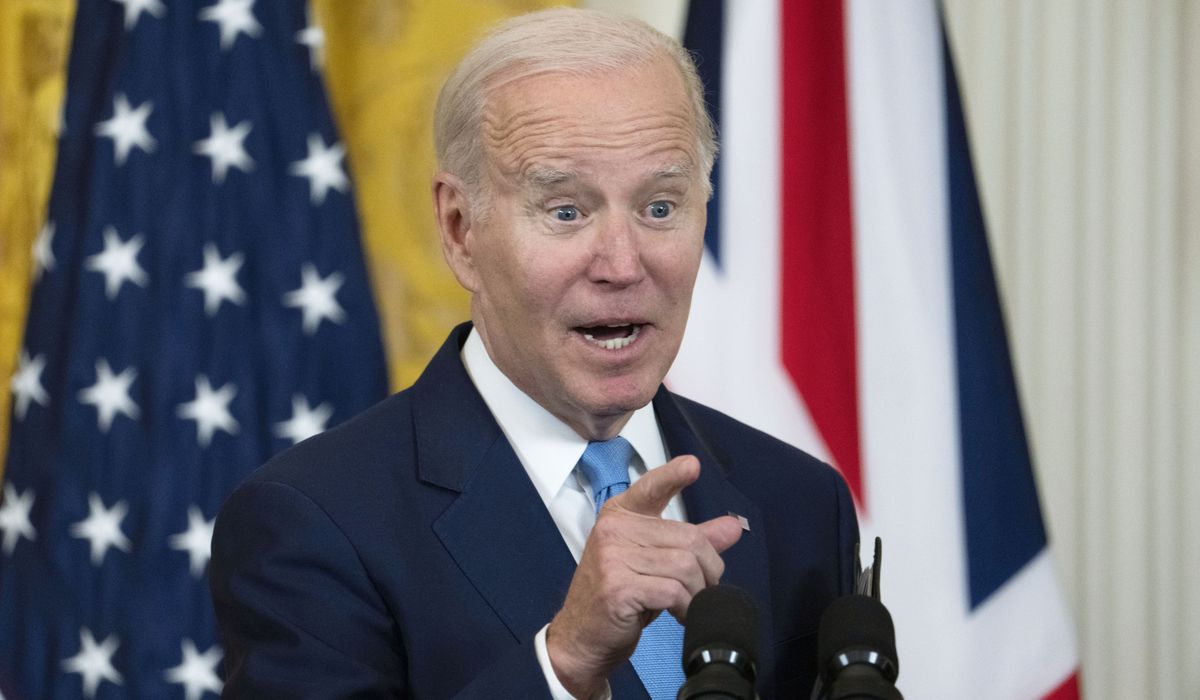 NextImg:Biden outlines efforts to bolster LGBT and transgender community, pushes back on ‘hysterical’ laws