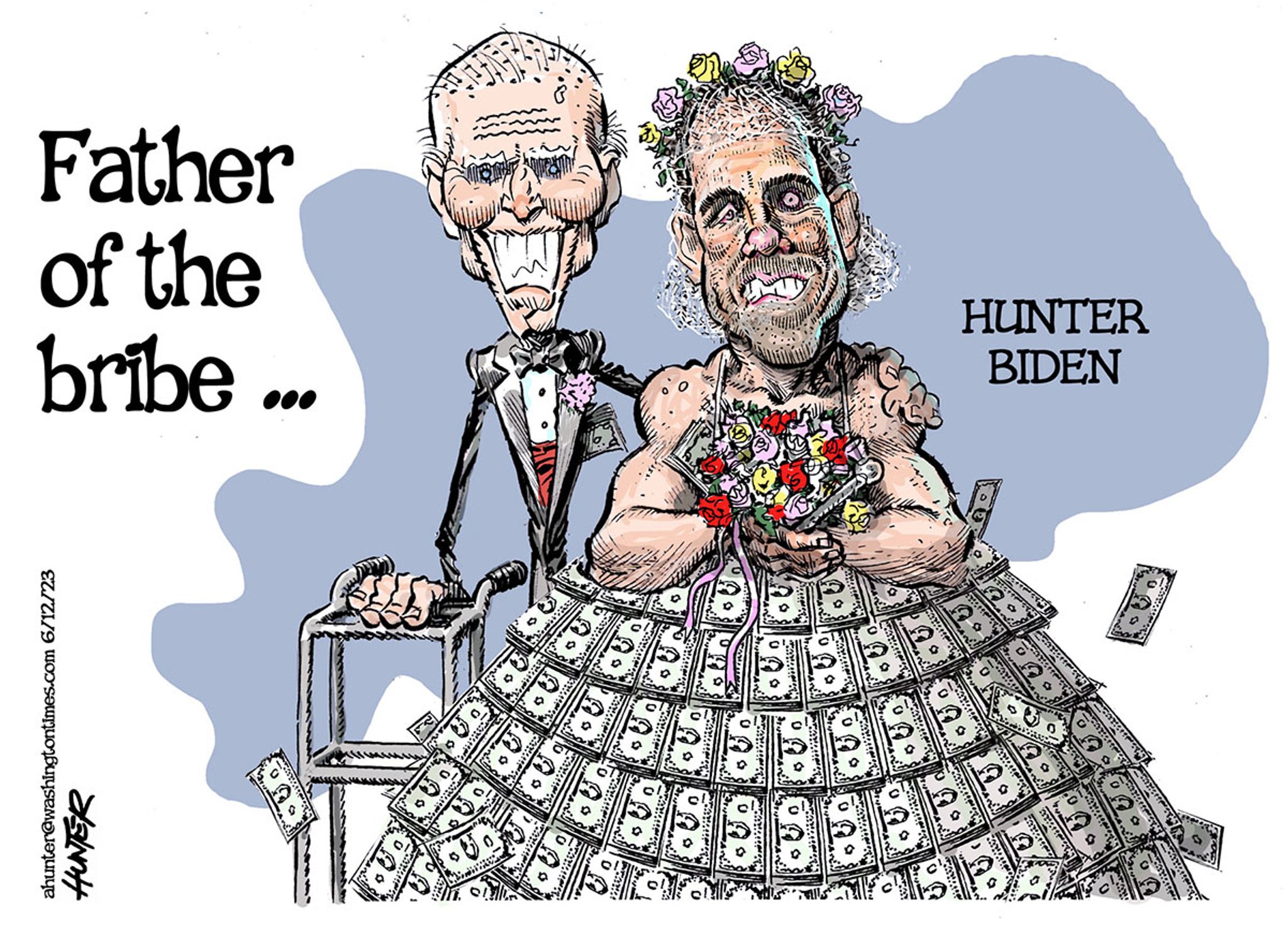 Political Cartoons - Tooning into Sleepy Joe Biden - Father of the ...