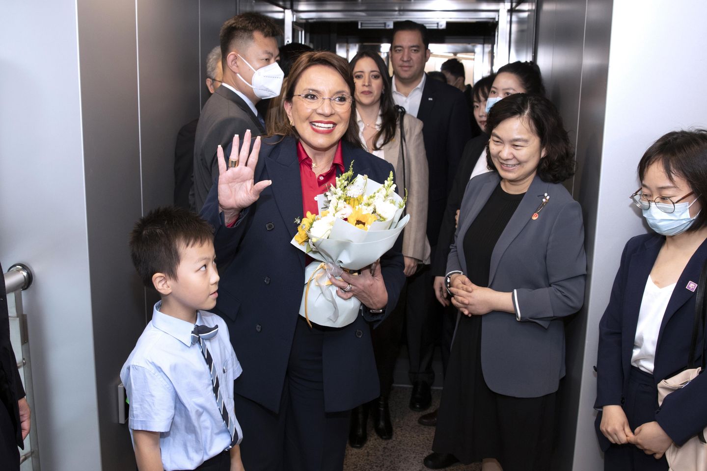 Honduras Devlet Başkanı Xiomara Castro, Tayvan ile ilişkilerini kesmesinden bu yana ilk Çin ziyaretine başladı