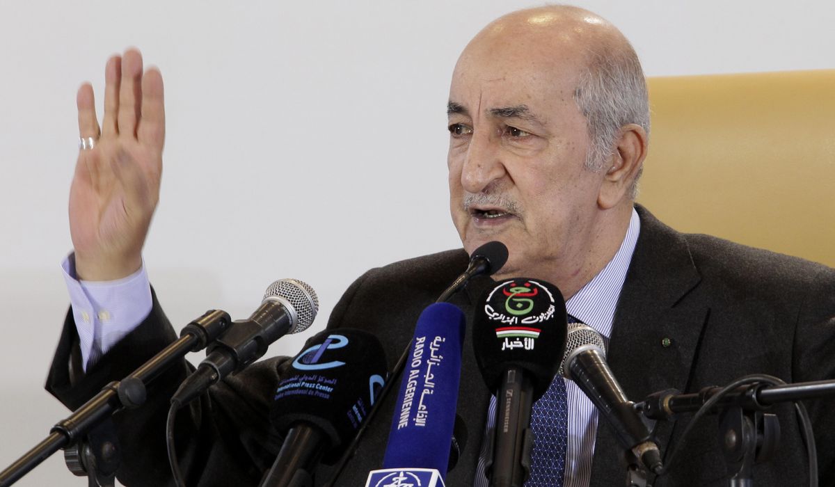 NextImg:Algeria’s president starting state visit to Russia at invitation of Putin