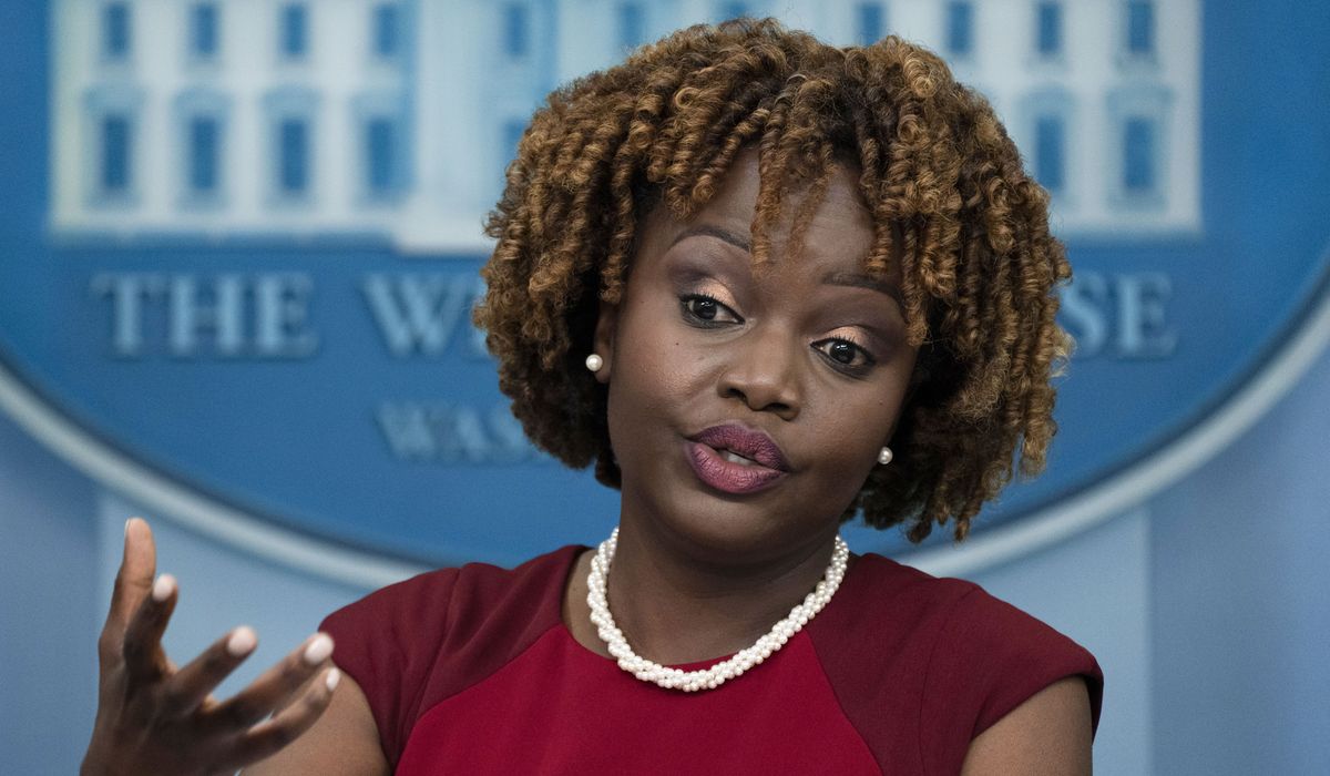 NextImg:White House press secretary Karine Jean-Pierre: ‘I’m a historic figure’