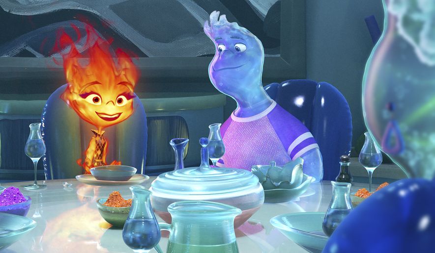 Elemental,' Disney film featuring first nonbinary character, tanks at box  office - Washington Times