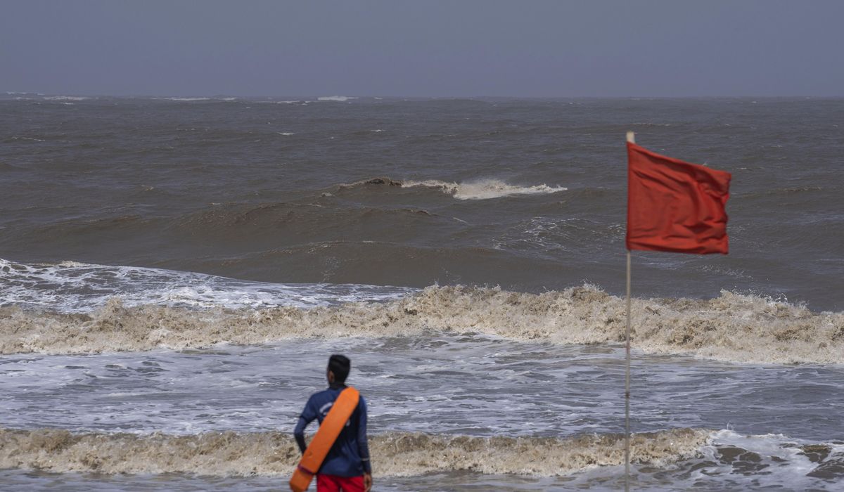 NextImg:Thousands evacuated in India and Pakistan as Cyclone Biparjoy approaches
