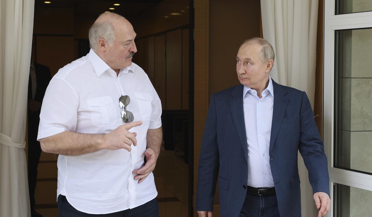NextImg:Leader of Belarus says he wouldn’t hesitate to use Russian nuclear weapons to repel aggression