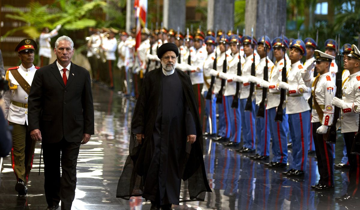 NextImg:Iran’s president meets Cuban counterpart in last leg of Latin American tour