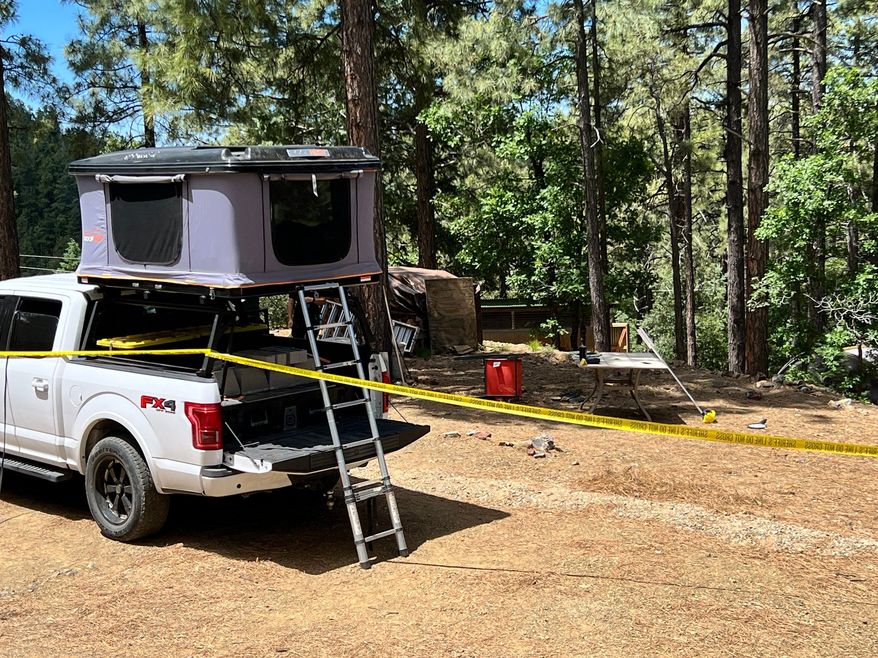 An Arizona man was killed by a black bear Friday that mauled him outside of his semi-remote home and then dragged him away from the property. (Photo courtesy of Yavapai County Sheriff's Office)