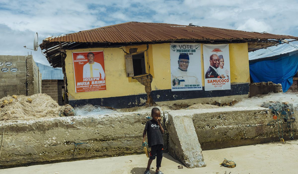 NextImg:Sierra Leone gears up for presidential election amid economic crisis, looming protests