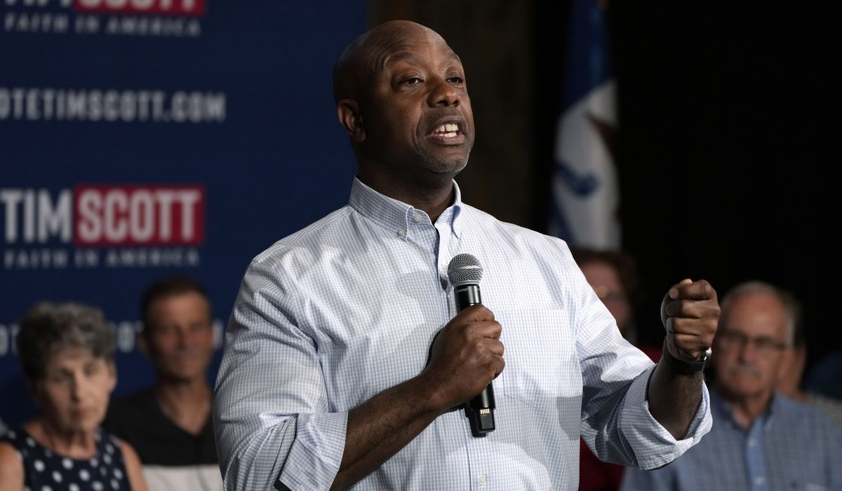 NextImg:Sen. Tim Scott releases ads marking first anniversary of Dobbs decision
