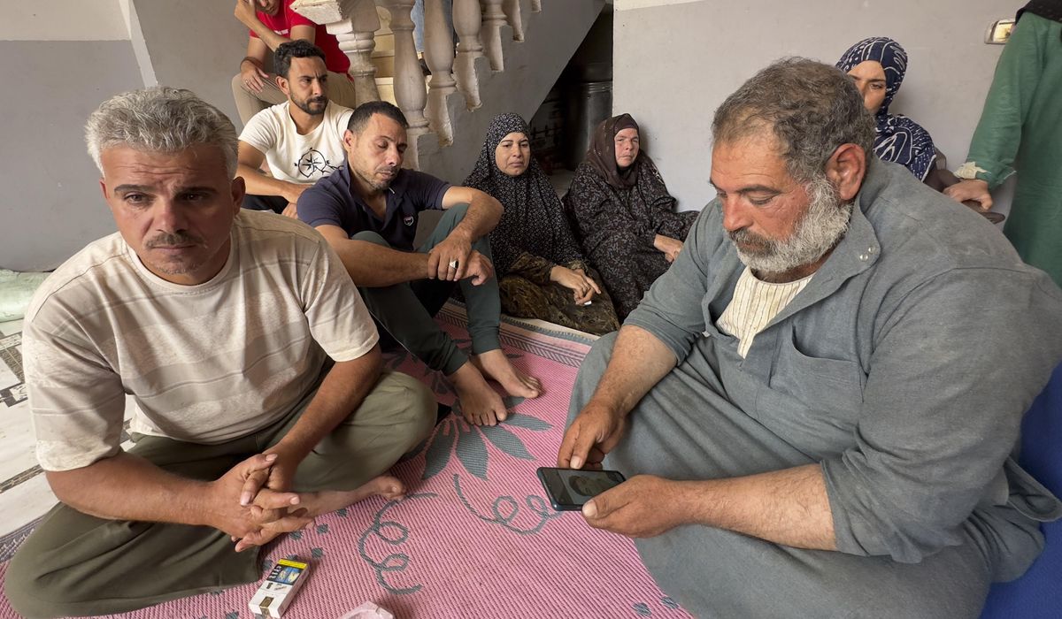 NextImg:Egyptian family awaits word on son as village mourns dozens feared drowned trying to reach Europe