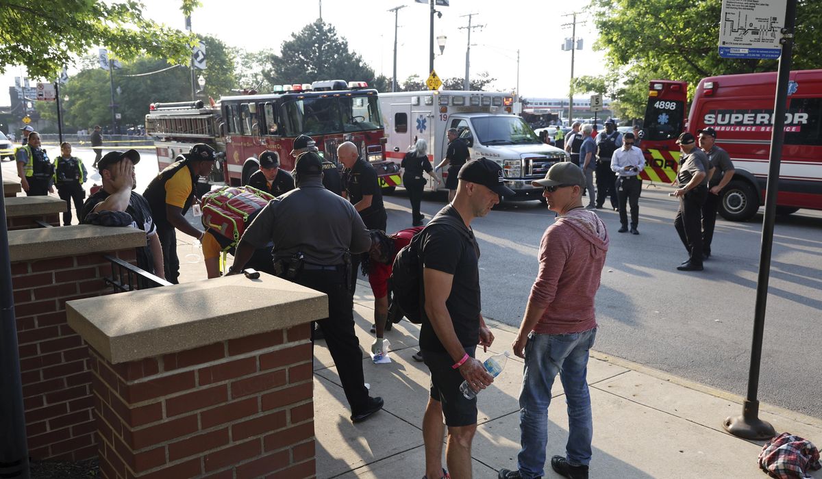 NextImg:4 pedestrians injured in apparent hit-and-run collision outside Chicago White Sox stadium