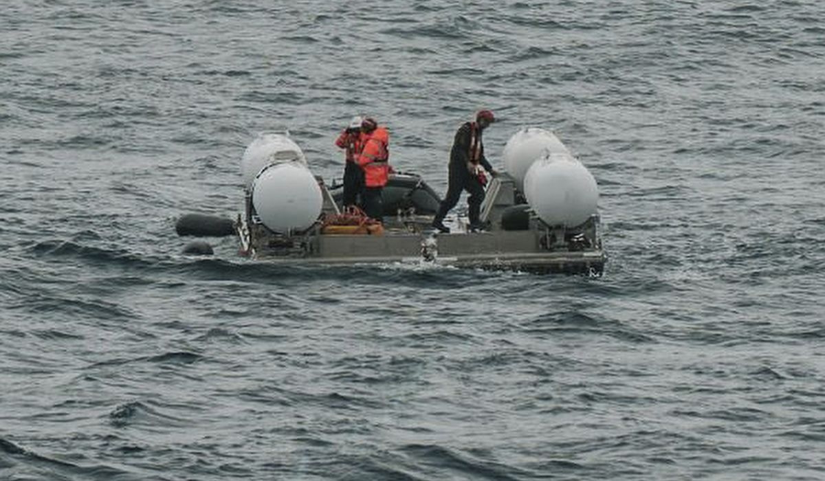 NextImg:Race is on to find missing sub near Titanic as vessel’s oxygen supply dwindles