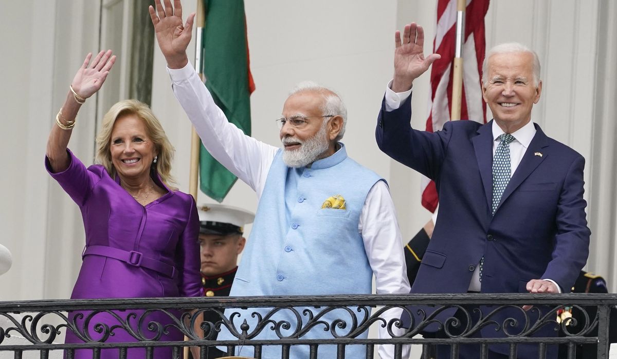 NextImg:Human rights in the air, millet and mushrooms on the plates at the White House dinner for India