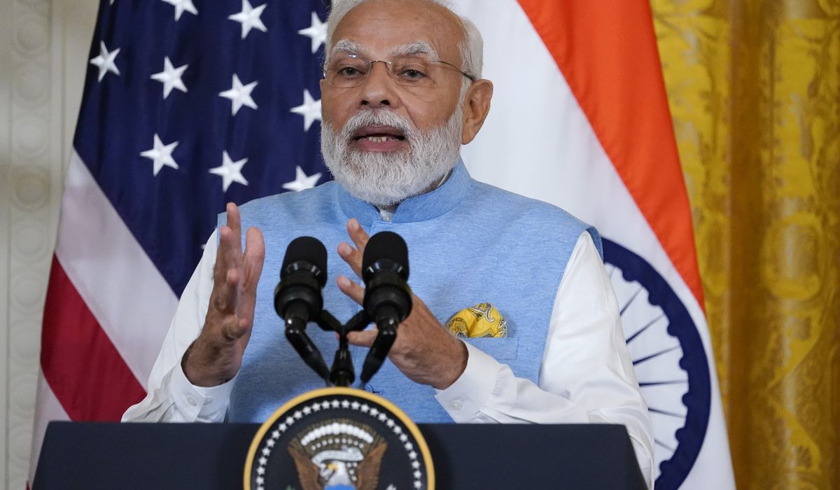 NextImg:Indian PM Modi defends human rights record, says democracy ‘runs in our veins’