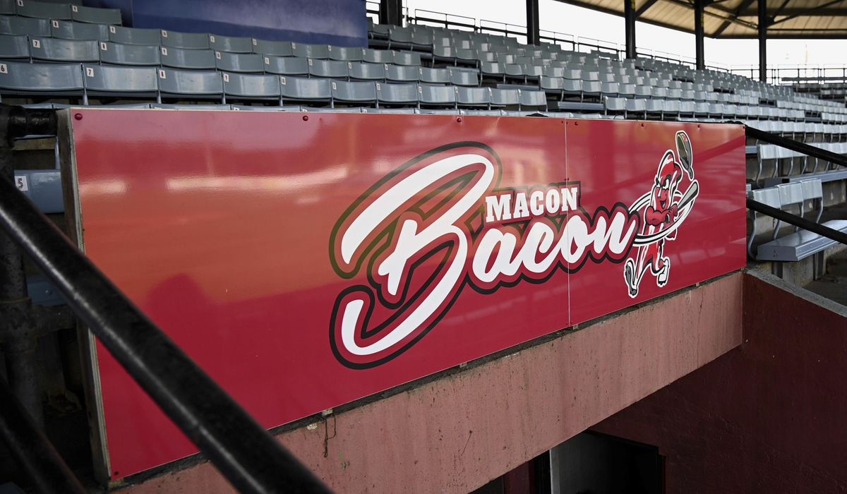 NextImg:No bacon for Macon? Group promoting plant-based eating wants a new name for baseball team