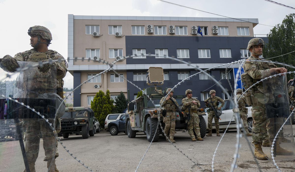 NextImg:EU summons Kosovo and Serbia leaders for emergency talks amid fears of a return to open conflict
