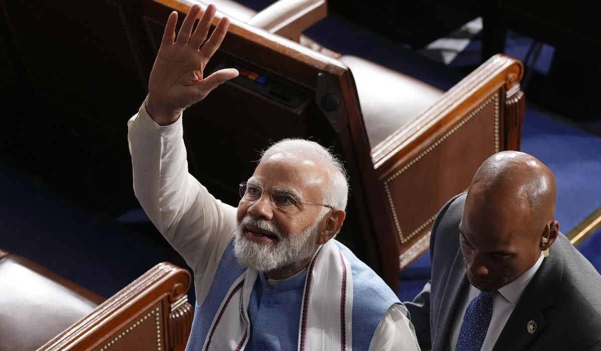 NextImg:India’s Modi praises U.S. democracy in address to Congress