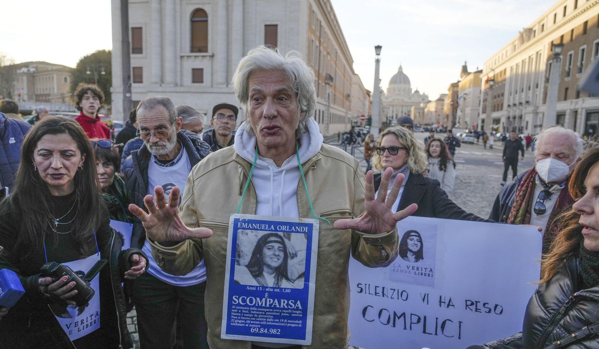 NextImg:Vatican says new leads are worth pursuing in the disappearance of employee’s daughter 40 years ago