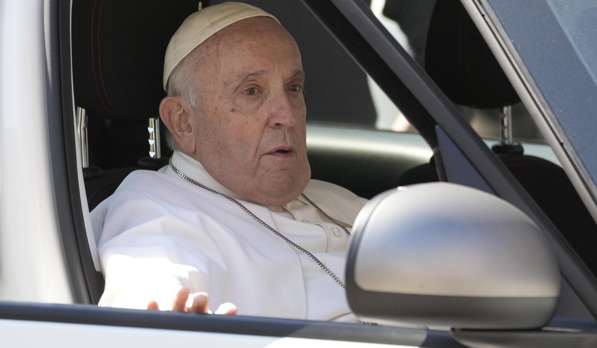 NextImg:Pope Francis short of breath, says he’s still feeling effects of anesthesia 2 weeks after surgery