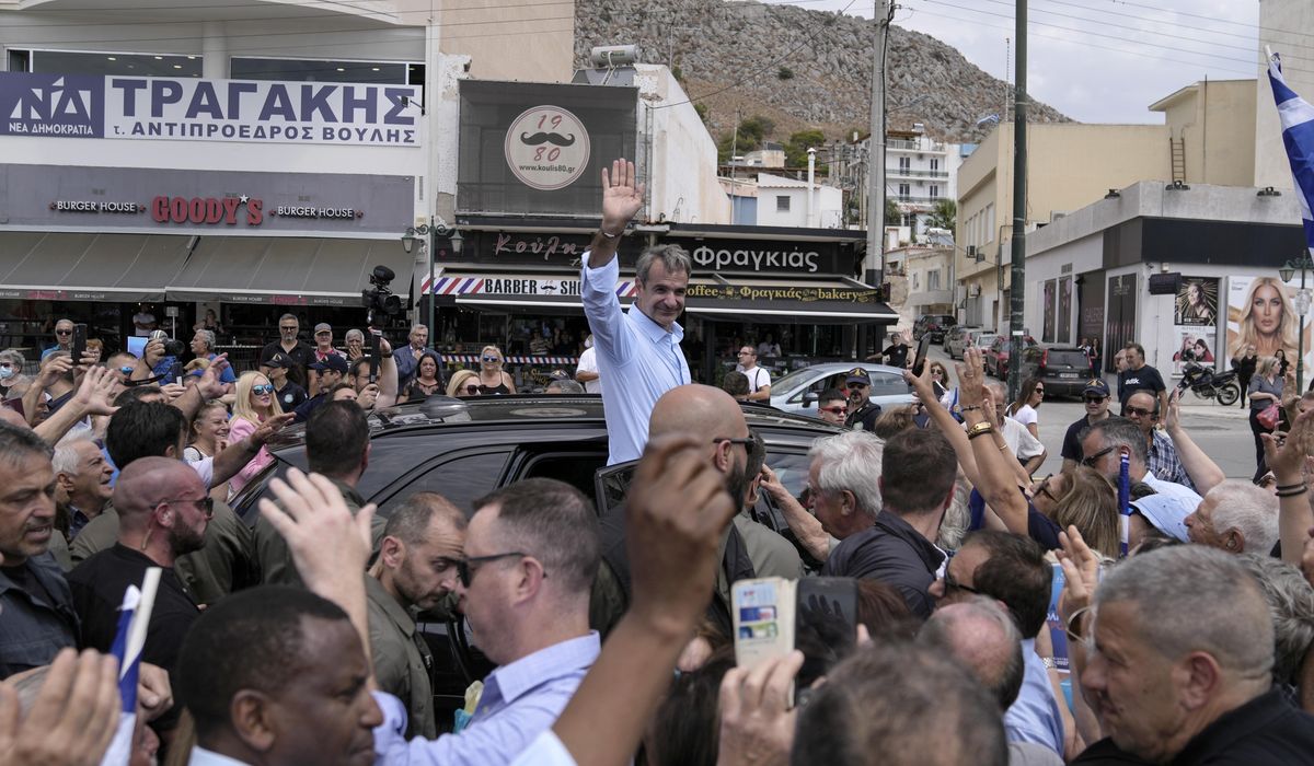 NextImg:Greek elections a one-horse race after conservatives topple left-wing strongholds