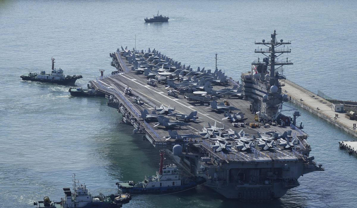 NextImg:A U.S. aircraft carrier will make a rare Vietnam port call as countries compete for favor in SE Asia