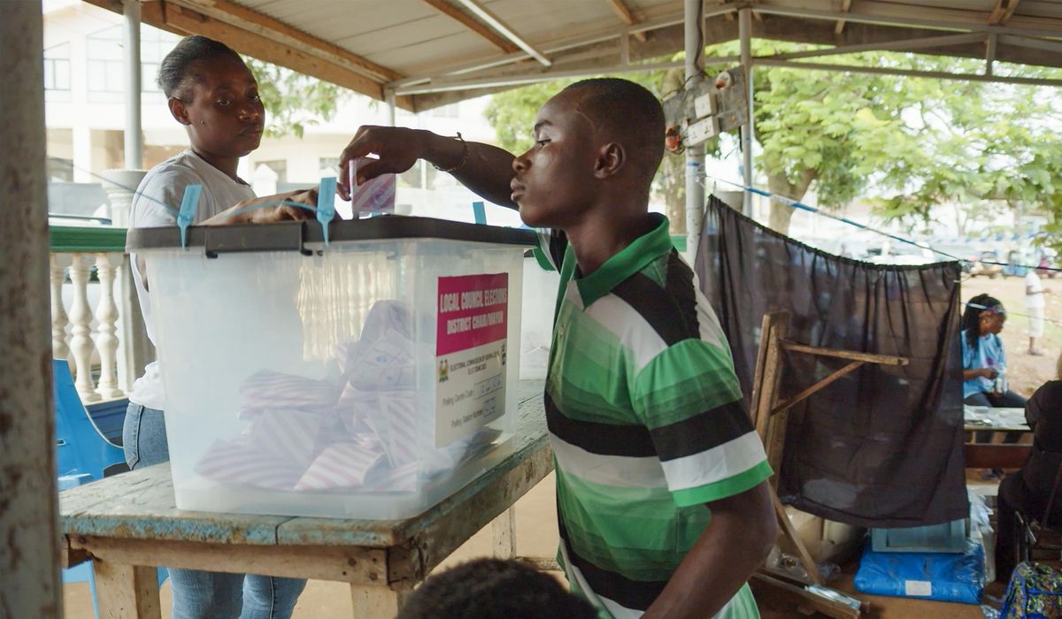 NextImg:Sierra Leone’s president seeks another term as opponents complain about the economy and unemployment