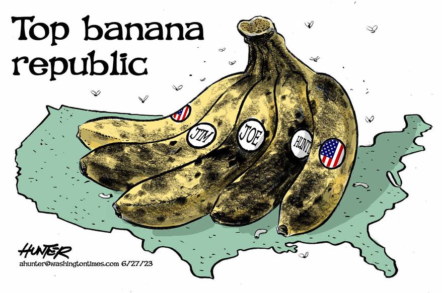 Political Cartoons - State of the States - Top banana republic ...