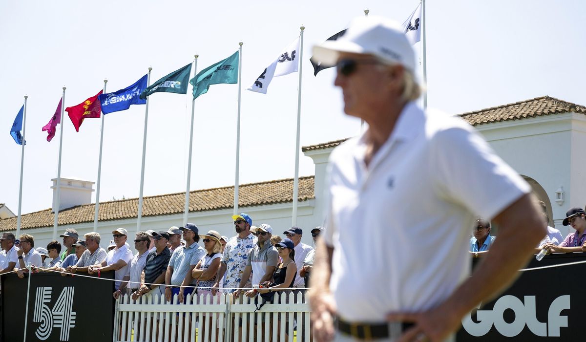 NextImg:Ousting Norman, giving Woods and McIlroy LIV teams were discussed with PGA Tour, documents show