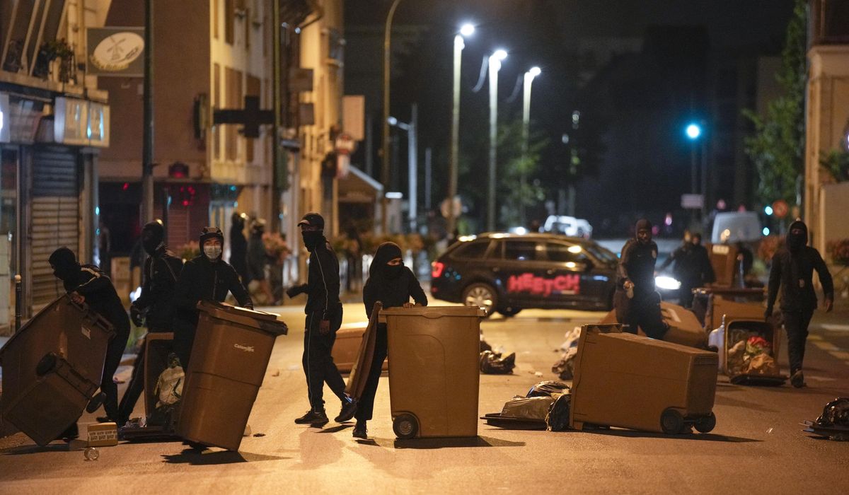 NextImg:France has a 5th night of rioting over teen’s killing by police amid signs of subsiding violence