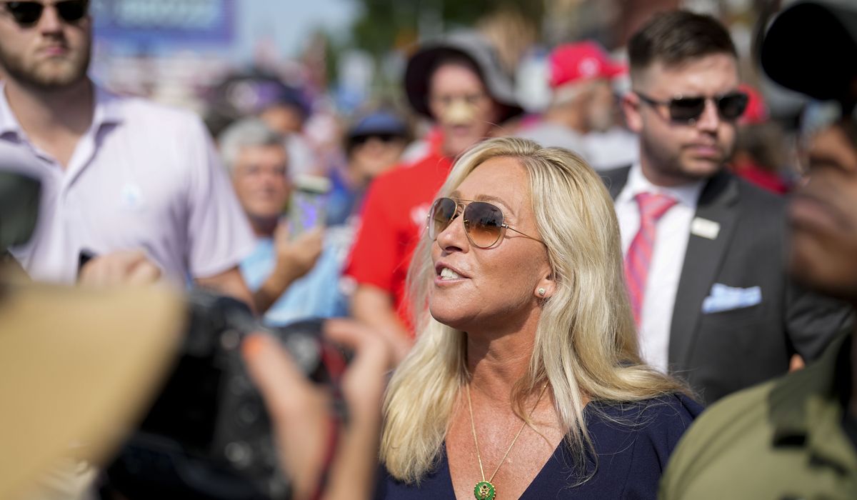 NextImg:MTG says Freedom Caucus didn’t tell her about ouster