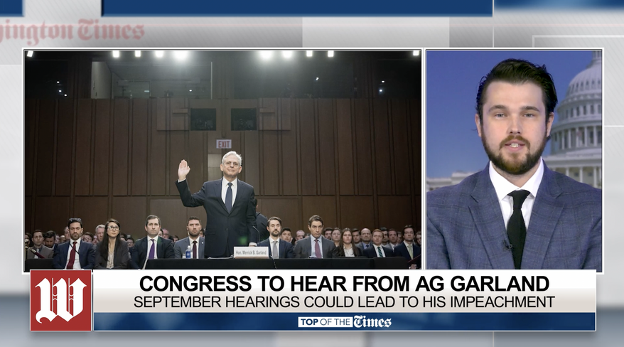 Tune in as The Washington Times' Alex Miller discusses today's top stories.