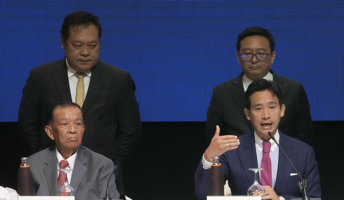 NextImg:Thailand chooses a House speaker as the Move Forward Party tries to secure the prime minister job
