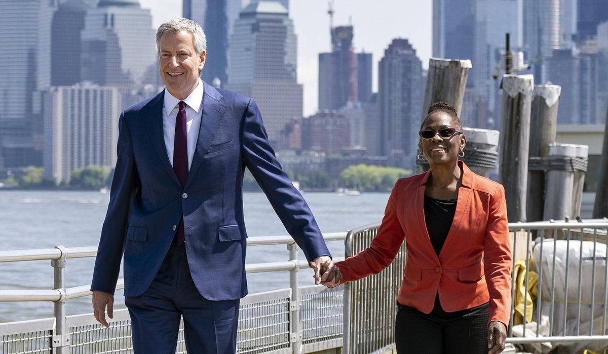 NextImg:Former New York Mayor de Blasio and wife announce separation, but not divorce