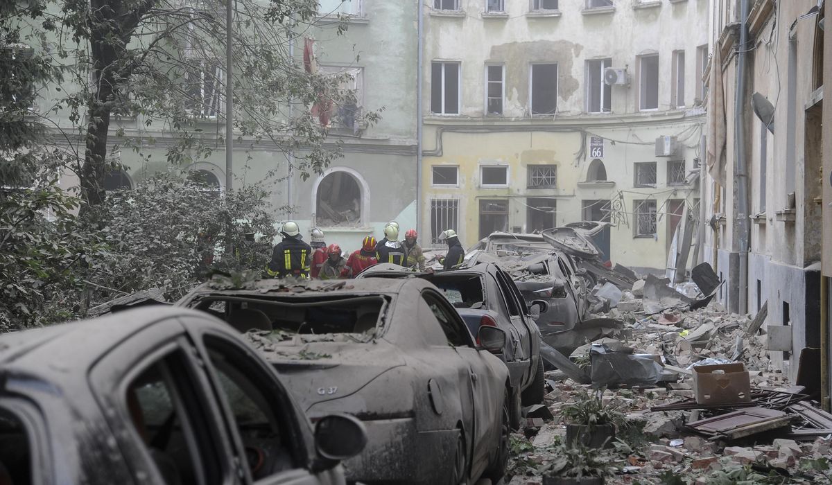NextImg:Russian cruise missile attack on Ukraine city of Lviv kills 4 people and wounds more