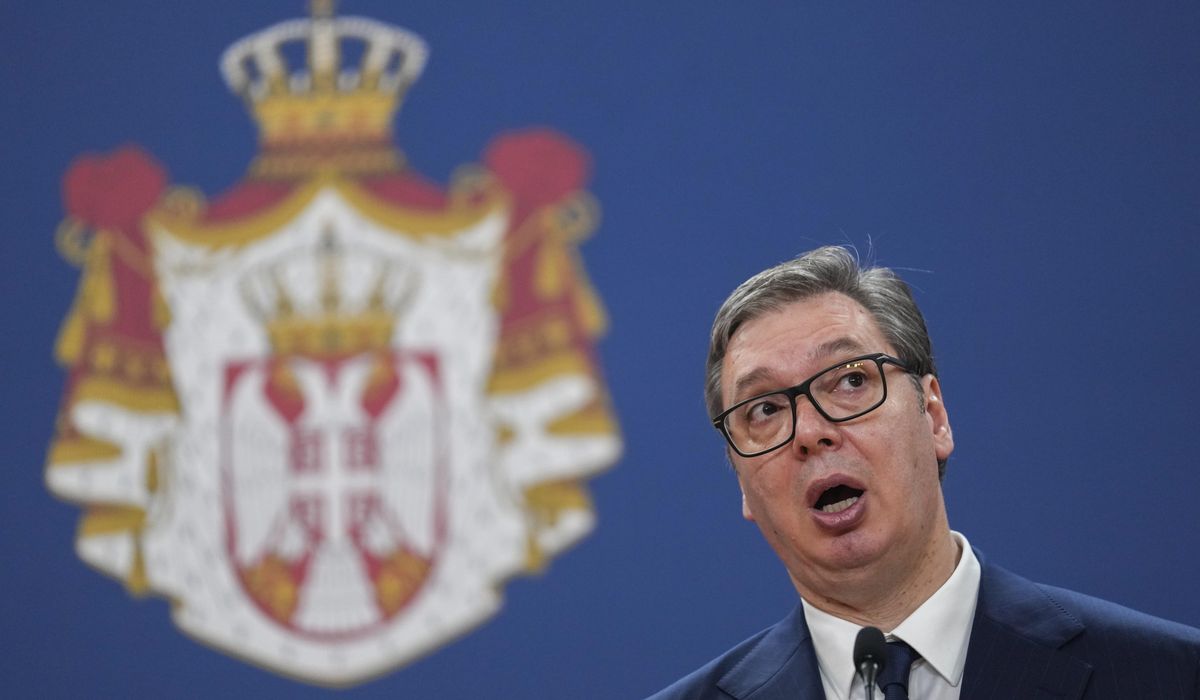 NextImg:Serbia to seek meeting with NATO chief, U.N. Security Council session on Kosovo tensions