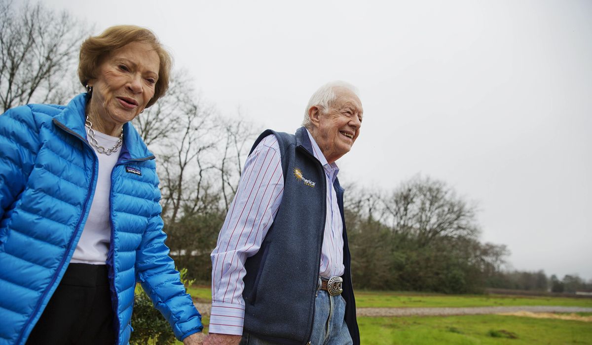 NextImg:Jimmy and Rosalynn Carter mark 77th wedding anniversary at home in Plains, Georgia