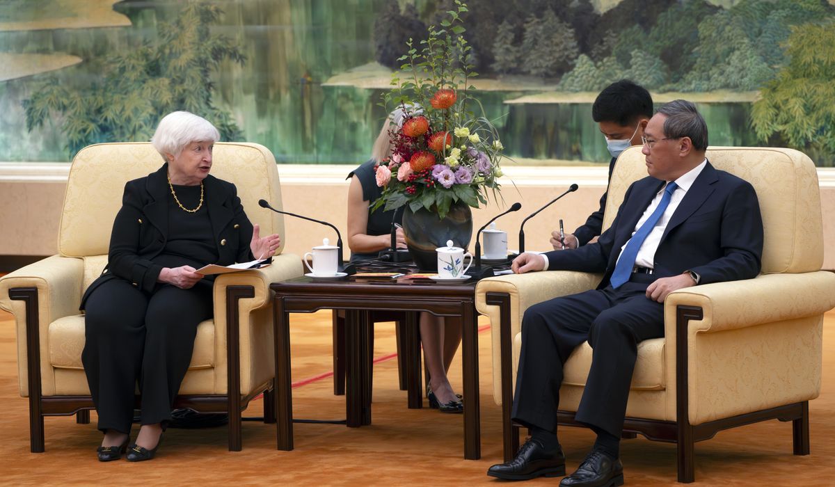 NextImg:Yellen criticizes Chinese treatment of U.S. companies during visit to revive relations