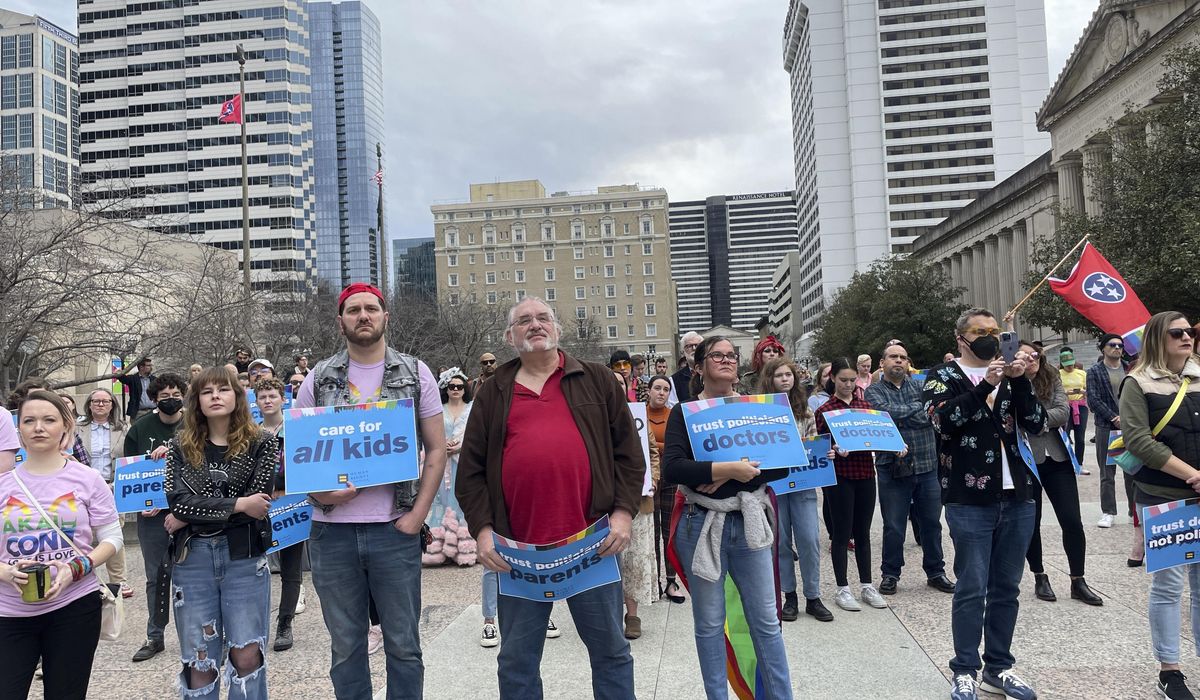 NextImg:Tennessee can enforce ban on transgender care for minors, court says