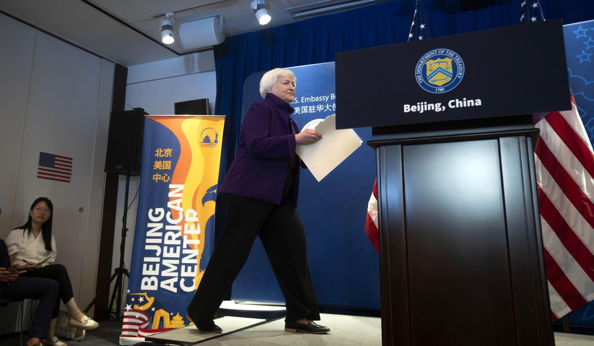 NextImg:Yellen says Washington might ‘respond to unintended consequences’ for China due to tech export curbs