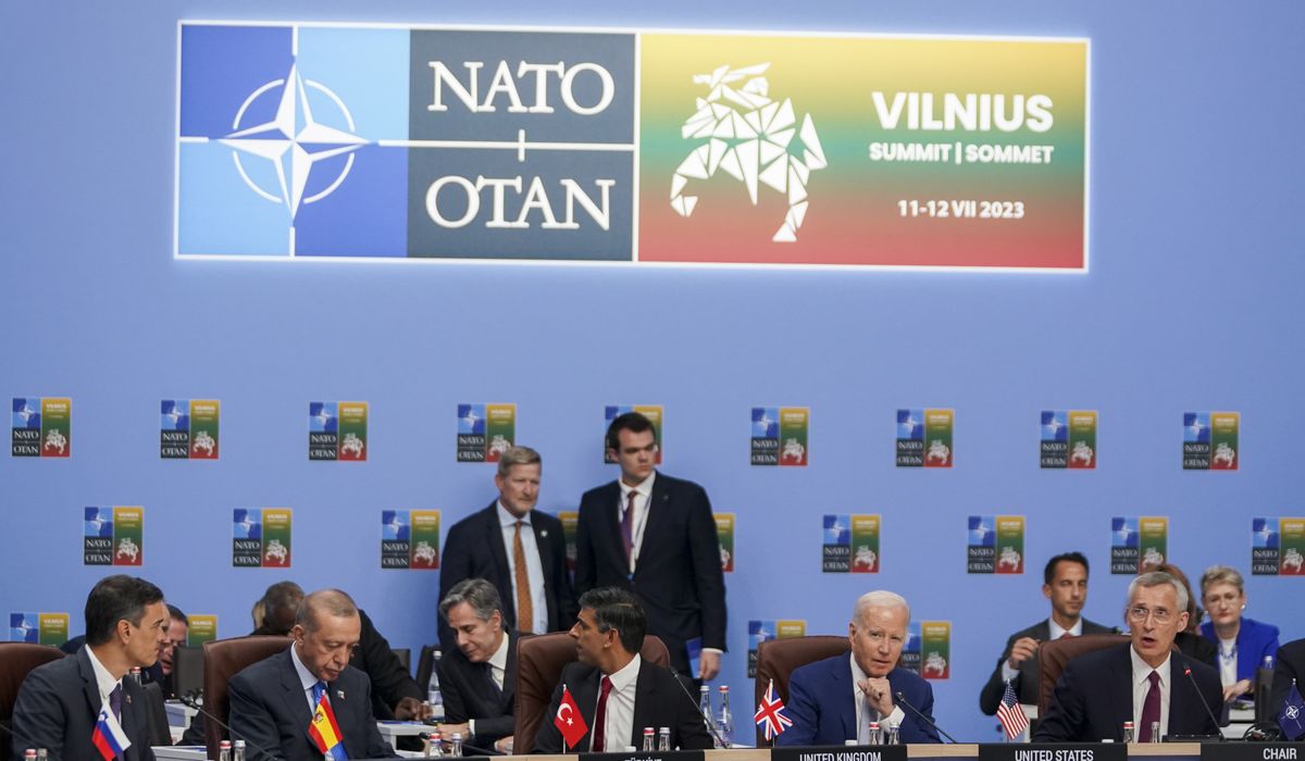 NextImg:NATO chief says it will send ‘positive message’ about Ukraine’s membership during Lithuania summit