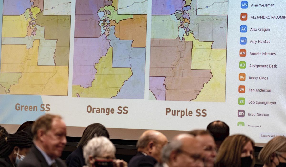 Utah Supreme Court scrutinizes course of that sliced state’s most Democrat-heavy district into 4 Utah Supreme Court scrutinizes course of that sliced state’s most Democrat-heavy district into 4