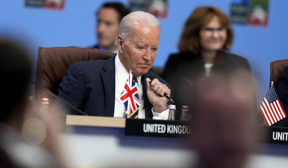 NextImg:President Biden skips NATO dinner; White House cites ‘workload’