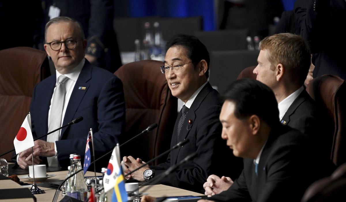 NextImg:China and Russia feel blowback as NATO embraces Asian allies