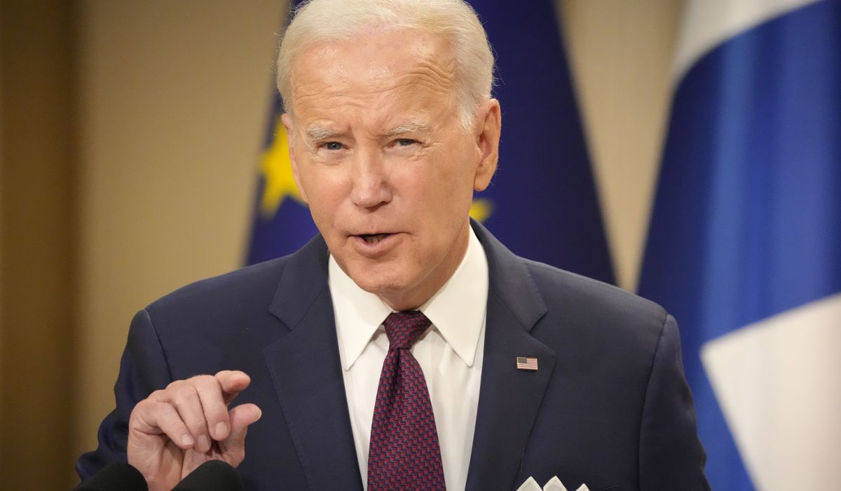 NextImg:Biden: ‘I will absolutely guarantee’ the U.S. will remain in NATO