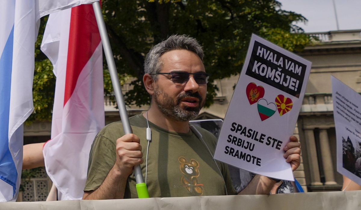 NextImg:Russian antiwar activist allowed into Serbia after spending more than a day at the Belgrade airport