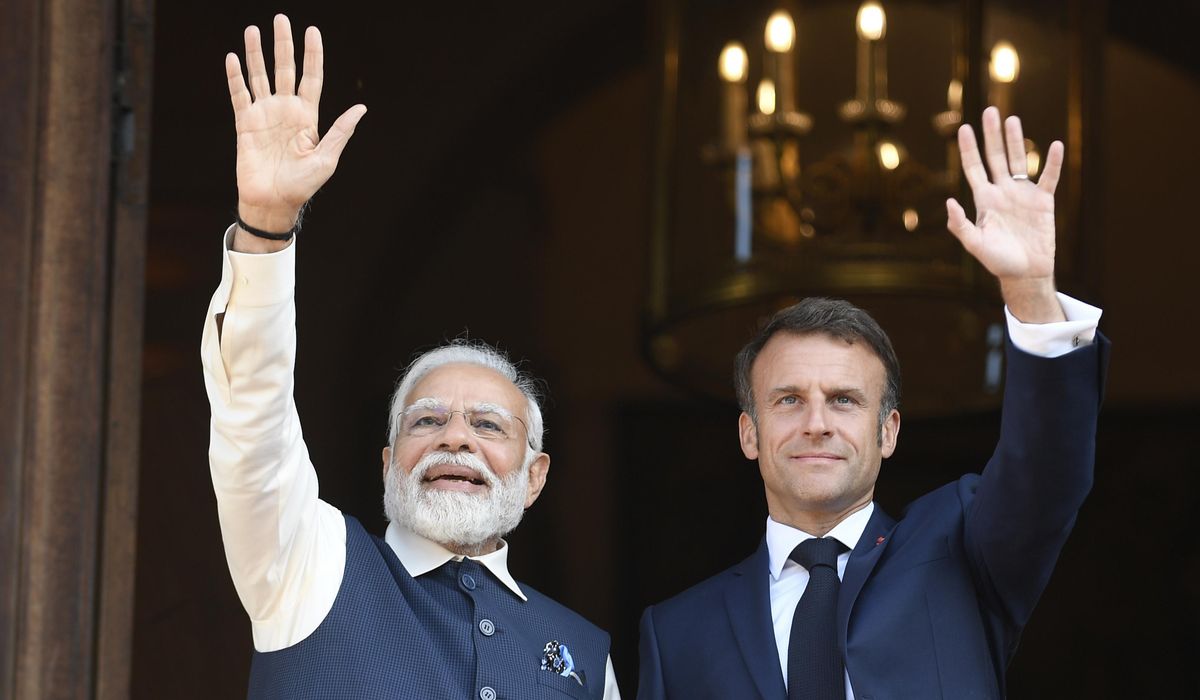 NextImg:India’s Modi and France’s Macron agree on defense ties but stand apart on Ukraine