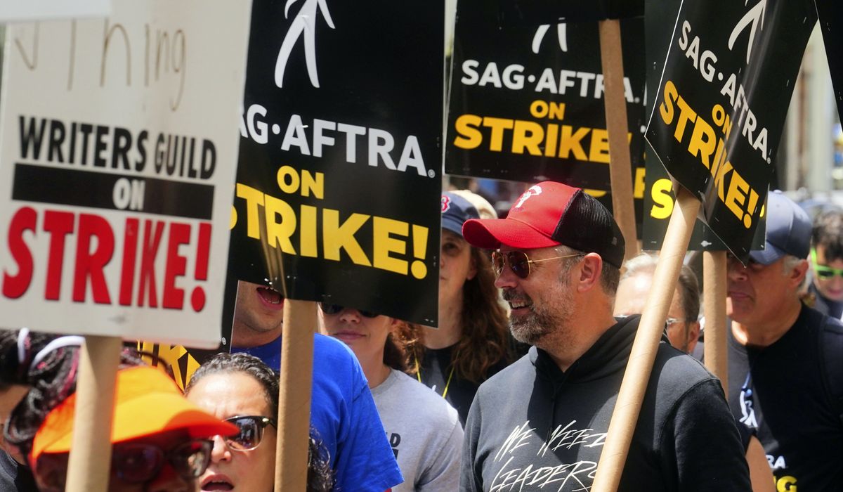 NextImg:On the picket lines with Hollywood’s actors and writers, from LA to New York