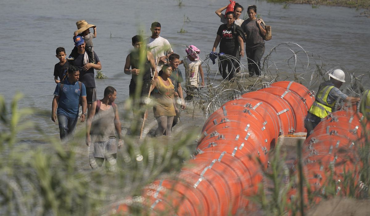 NextImg:Mexico files border boundaries complaint over Texas’ plan for floating barriers on Rio Grande