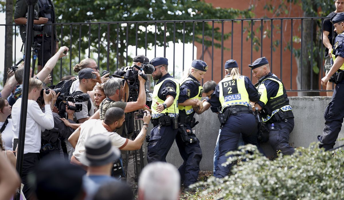 NextImg:Swedish police authorize protest by man who plans to burn Torah, Bible outside Israeli Embassy